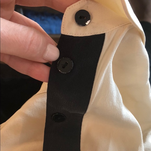 Everlane Silk Contrast Shirt - Picture 6 of 8